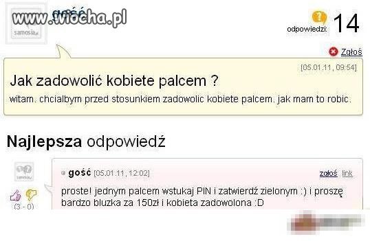 Jak to się robi Palcem?