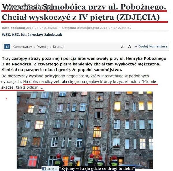 Kto nie skacze ten z policji 