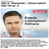 Sam zasilał swoje konta... 