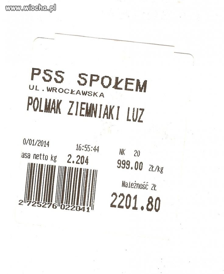 Sroga zima w tym roku będzie-ziemniaki podrożały