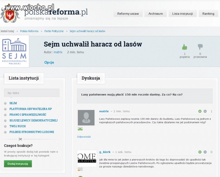 Haracz od Lasów Państwowch