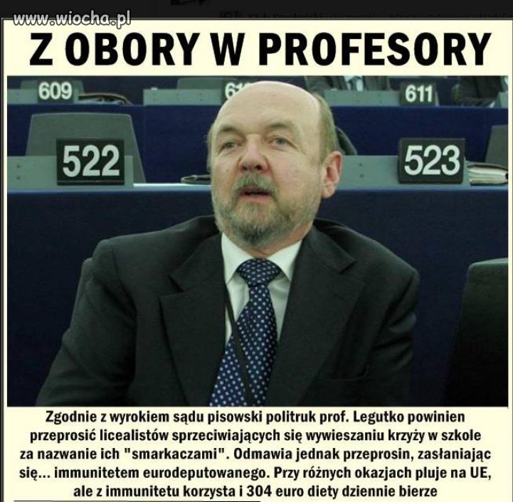 Pluje na UE, ale 304 euro diety dziennie bierze...
