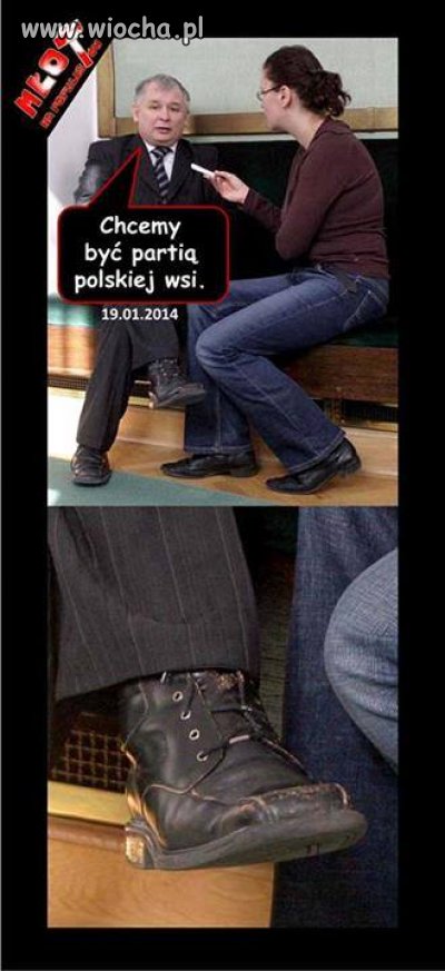 I on chce być prezydentem...