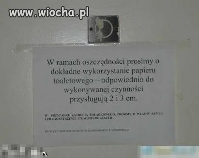 I niby 3 cm mają starczyć? 