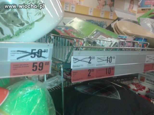 Przeceny w netto