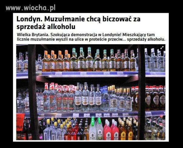 Chyba już się nie boje o islamizacje w PL