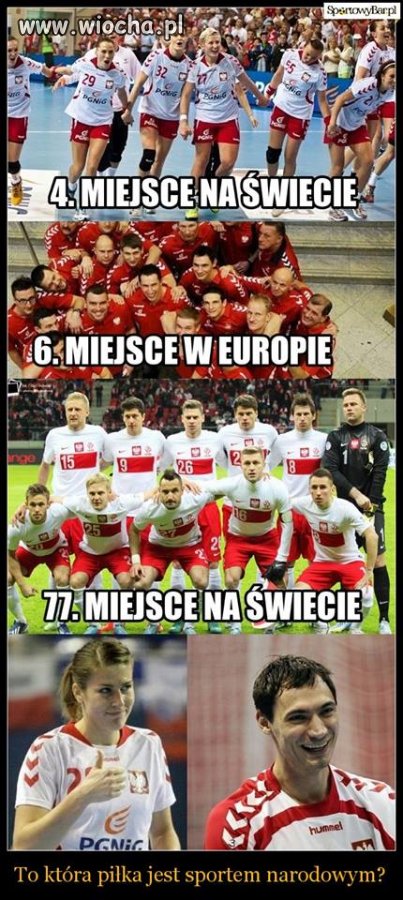 To która piłka jest sportem narodowym?