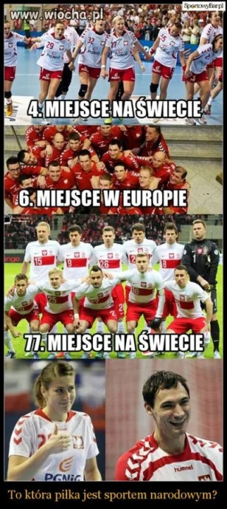 To która piłka jest sportem narodowym?