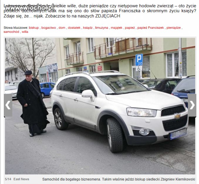 Oto przepych kościelnej władzy 