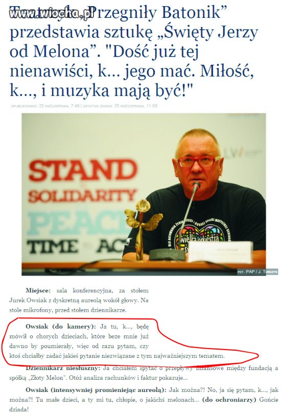 A ja myślałem że większość od lekarzy zależy