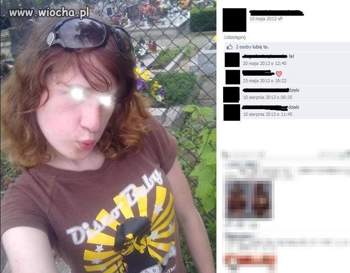 Takie tam na szybko przy cmentarzu