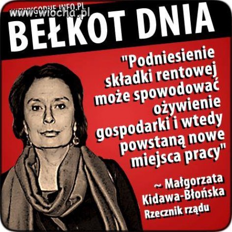 PODNIESIENIE SKŁADKI RENTOWEJ O 1000 %