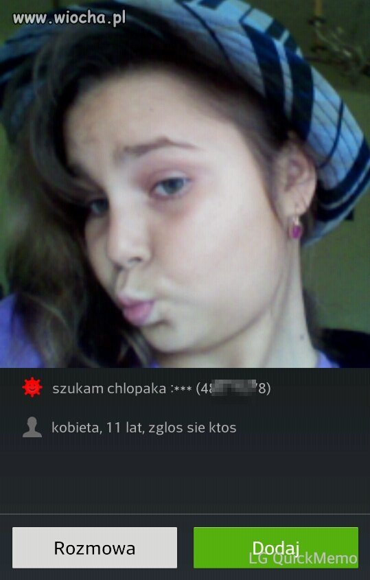 Szuka chłopaka.