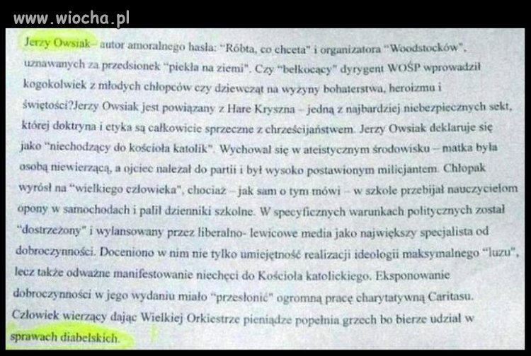 Kościelny apel...