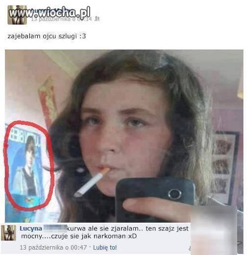 Lucyna się zjarała 