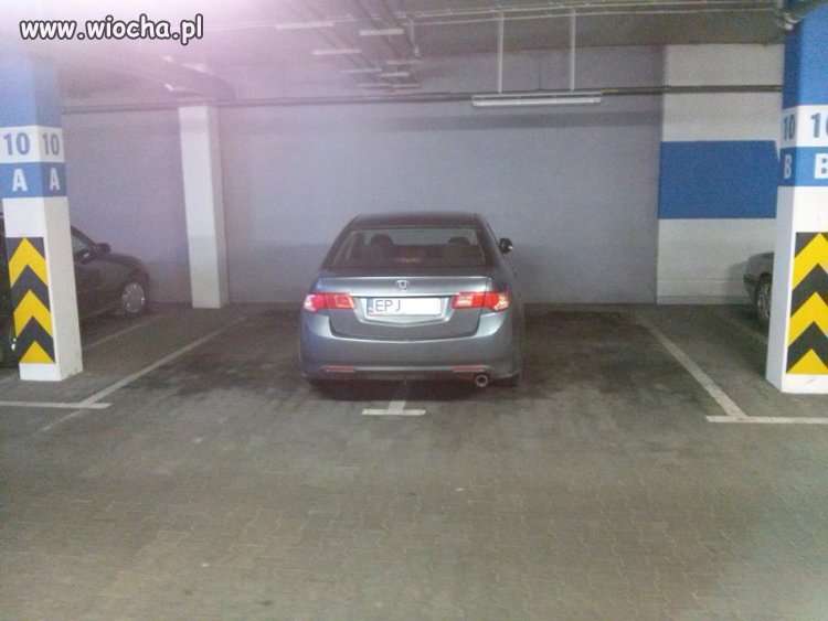 Mistrzyni, ewentualnie mistrz parkowania