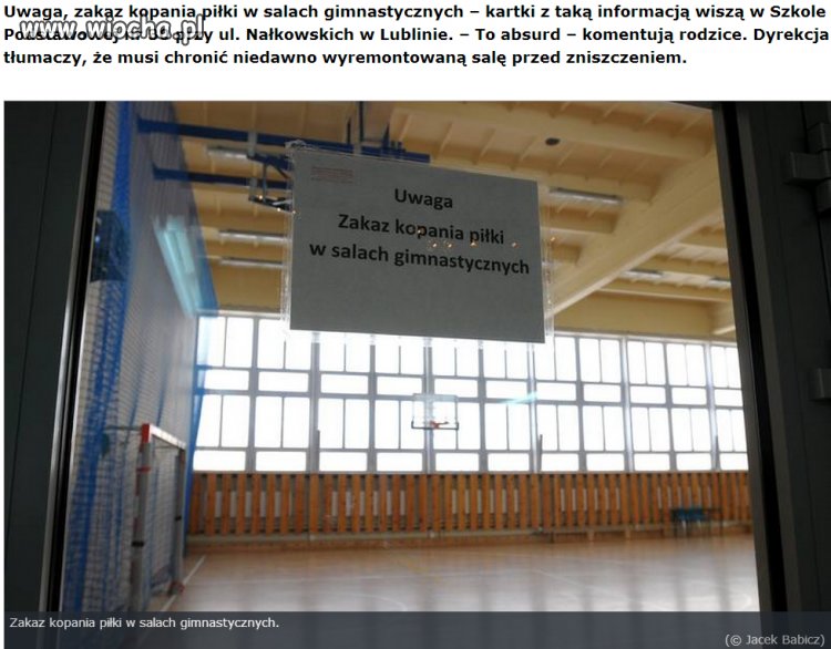 Proszę pana, w co dziś gramy? Na pewno nie w nogę.