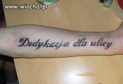 Ktoś ogarnia co to za dedykacja?