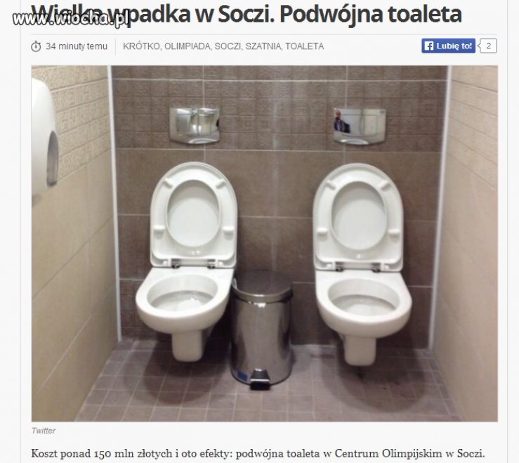 Wielka wpadka w Soczi...