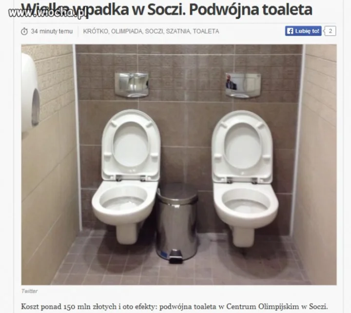 Wielka wpadka w Soczi...