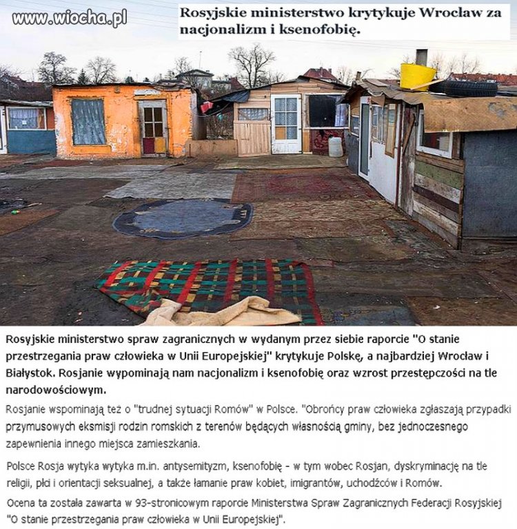 Może się złożyć na wyjazd Romów do Rosji?