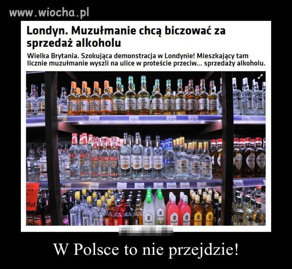 W Polsce to nie przejdzie!