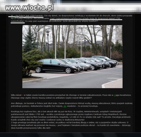 Rząd Polski największa wiocha w Europie