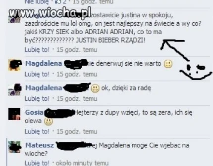Fanka Biebera...