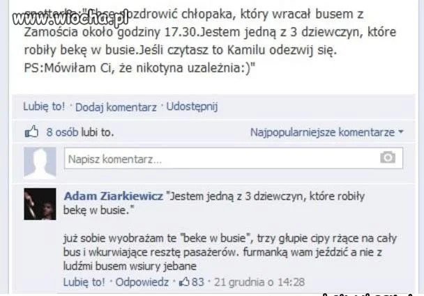 Pozdrowienia dla chlopaka