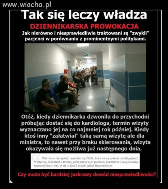 Bo w naszym kraju są równi i równiejsi