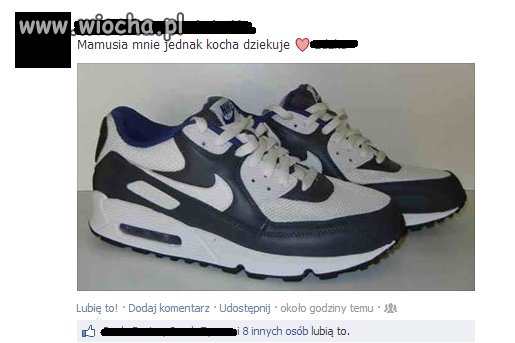 Trzeba się pochwalić nowymi butami