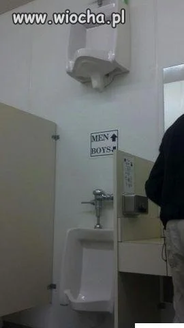 Męska ubikacja 