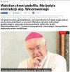 Watykan chroni pedofila