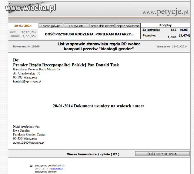 Kompromitacja genderystów - gdzie ci zwolennicy?