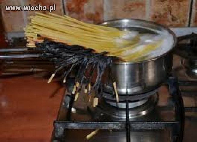 Dziś na obiad spagetti