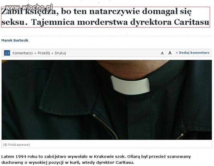 Śmieszna wiocha z morderstwem w tle...