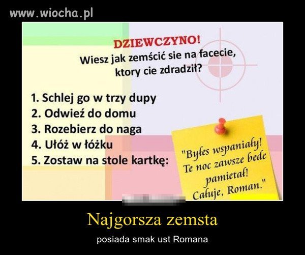 Zemsta jest słodka
