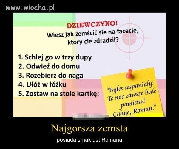 Zemsta jest słodka