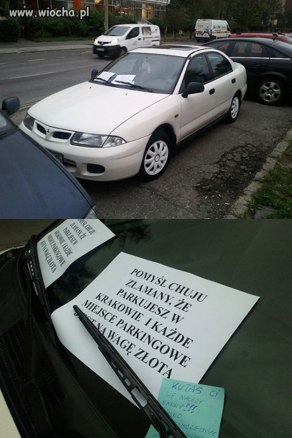 Mistrz parkowania w Krakowie