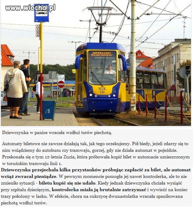 12-latka nie mogła kupić biletu