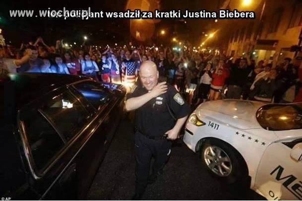Aresztował Bibera