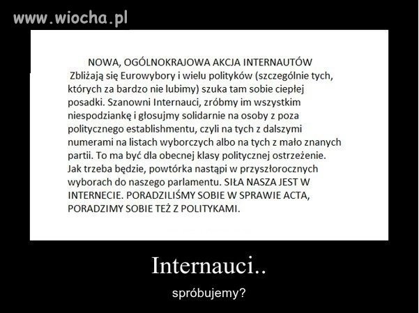 Coś w tym jest.