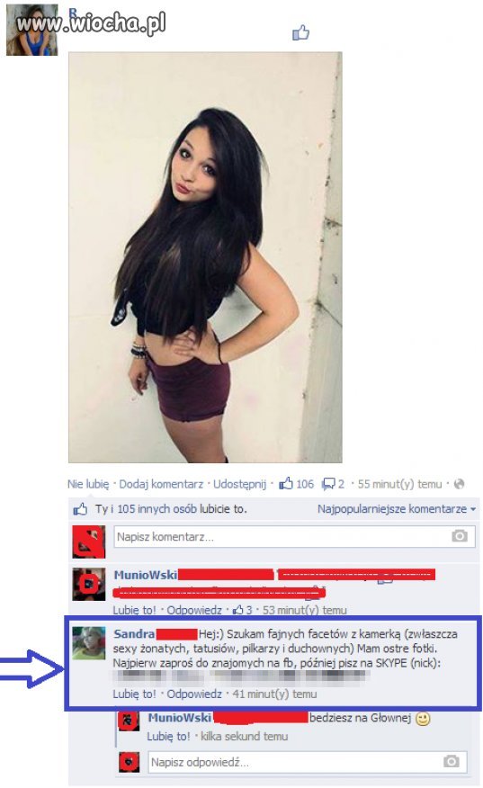 Poznawanie faceta w XXI przez internet...