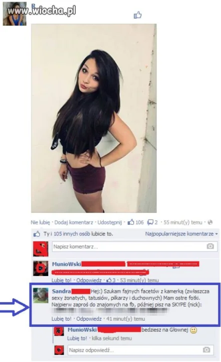 Poznawanie faceta w XXI przez internet...