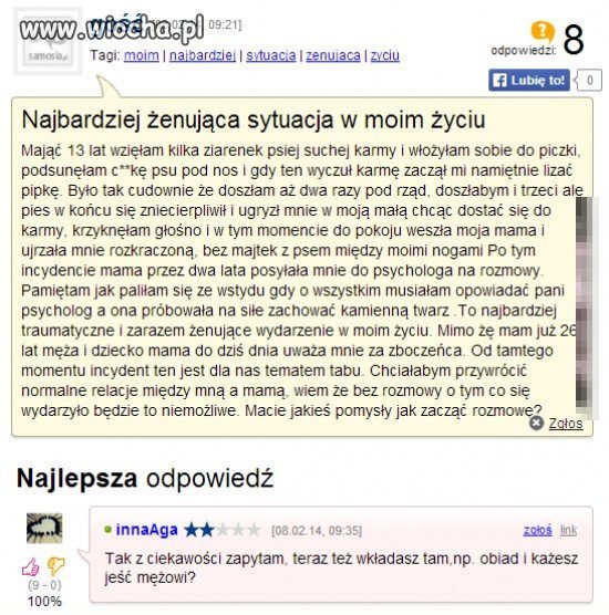 Błędy z młodości.