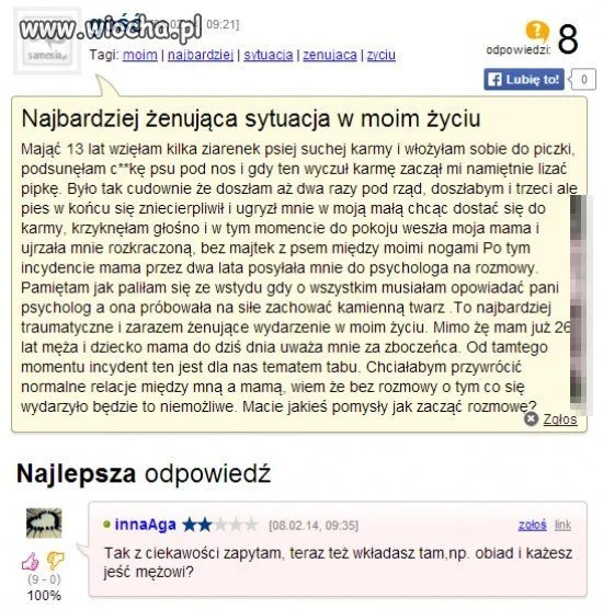 Błędy z młodości.