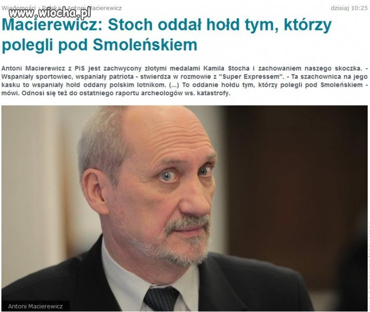 Smoleńsk trzeba podpiąć do wszystkiego