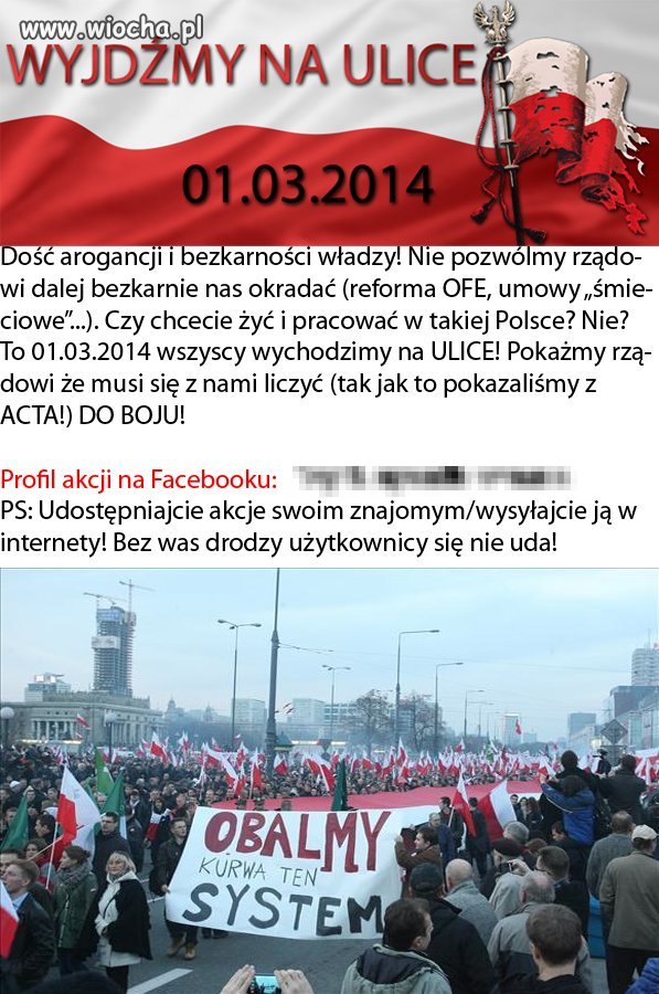 Wyjdźmy Na Ulice 01.03.2014
