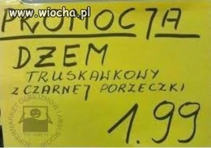 Łowicz wymyślił mowy dżem