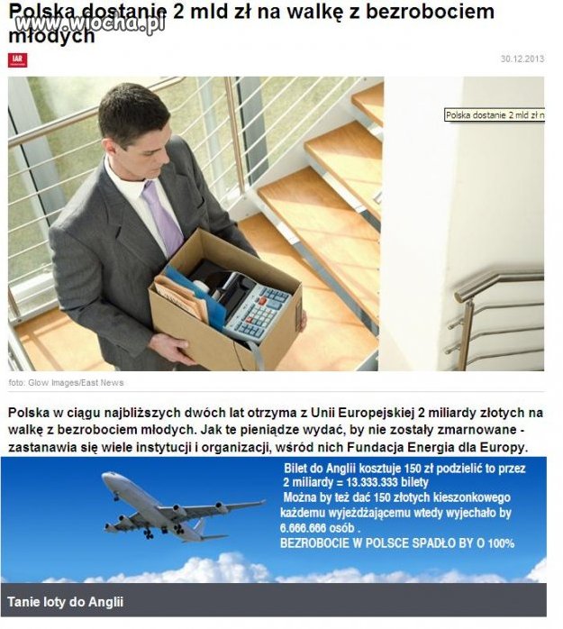 Walka z bezrobociem w Polsce